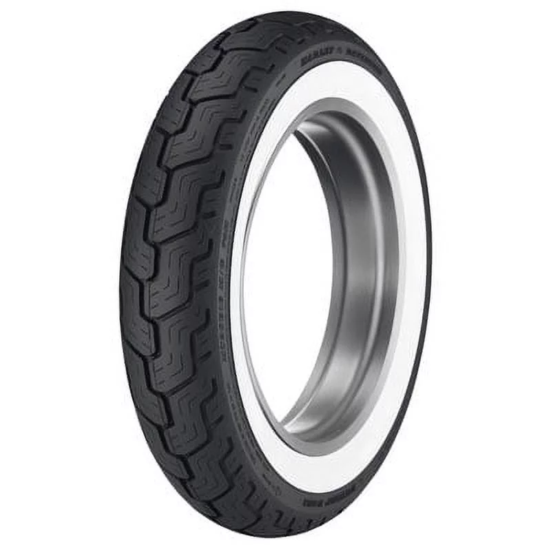 Dunlop Harley-Davidson D402 Rear Motorcycle Tire MT90B-16 (74H) Wide White Wall for Harley-Davidson Softail Custom FXSTC 1996-2003 - Inhomebuy