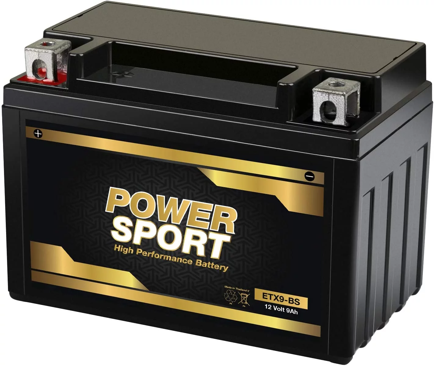 ExpertPower YTX9-BS 12v 9ah Replacement Motorcycle Battery - Inhomebuy