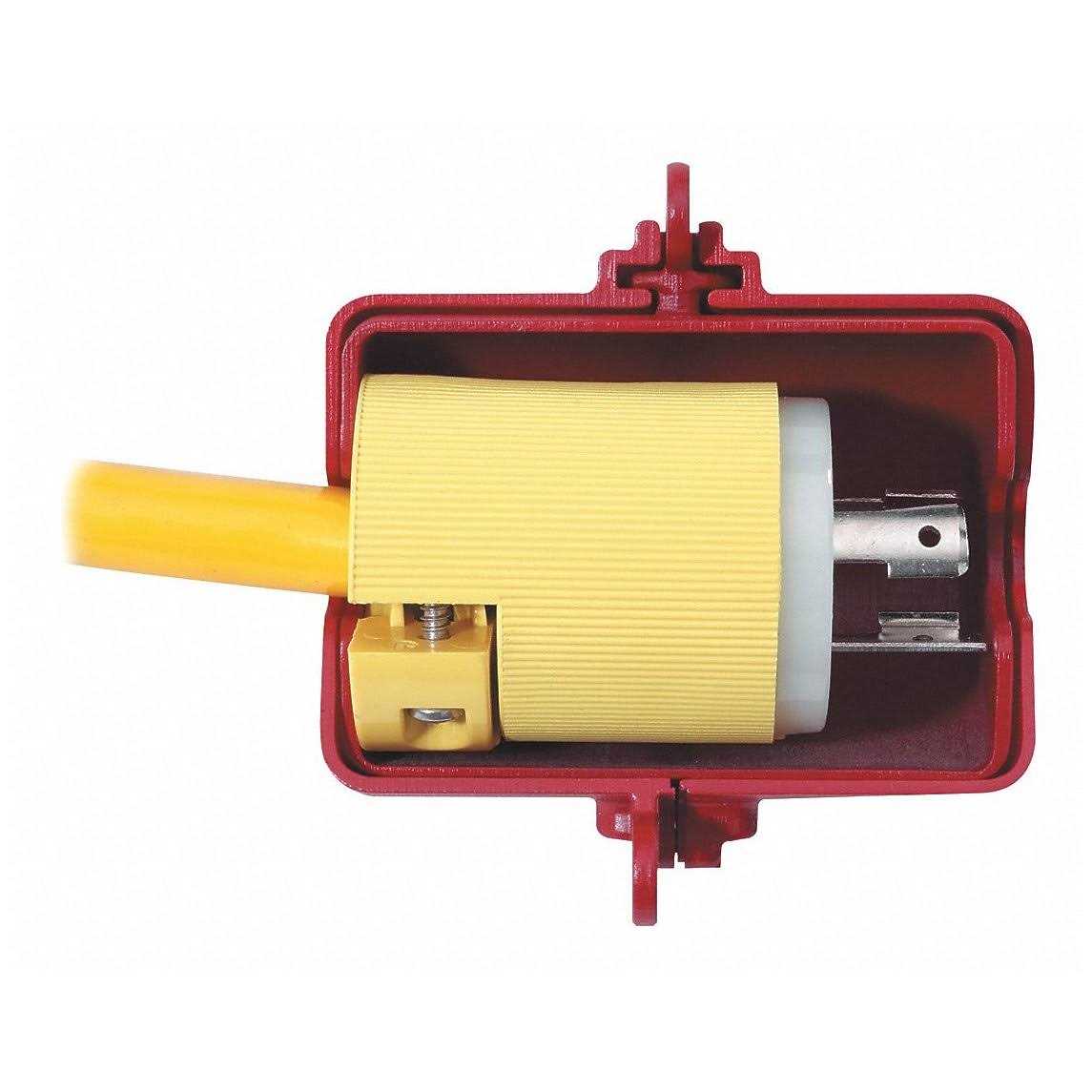 Electrical Plug Cover Lockout – Large – Master Lock – Pack of 2 – H-3436 - Inhomebuy