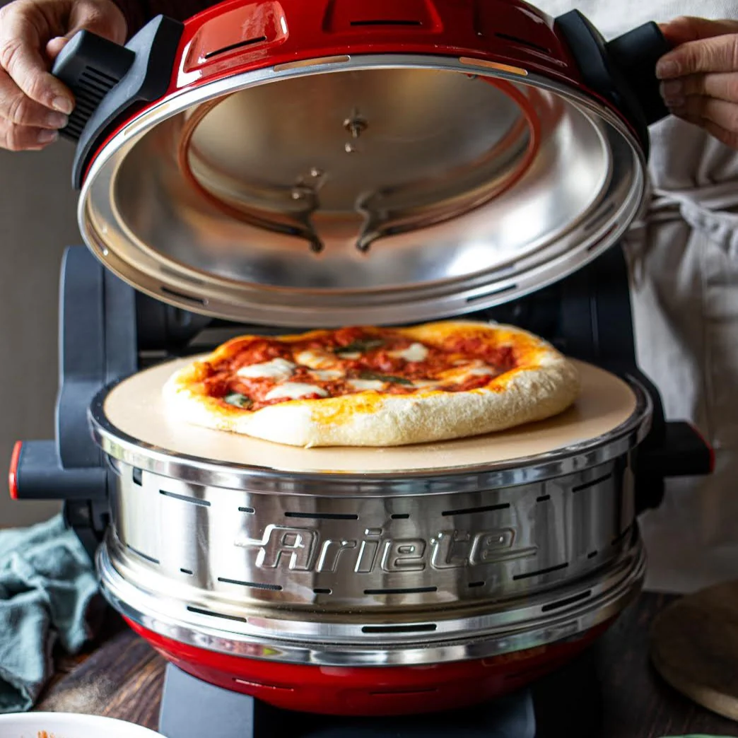 Pizza Oven for Homemade Pizza Red - Inhomebuy