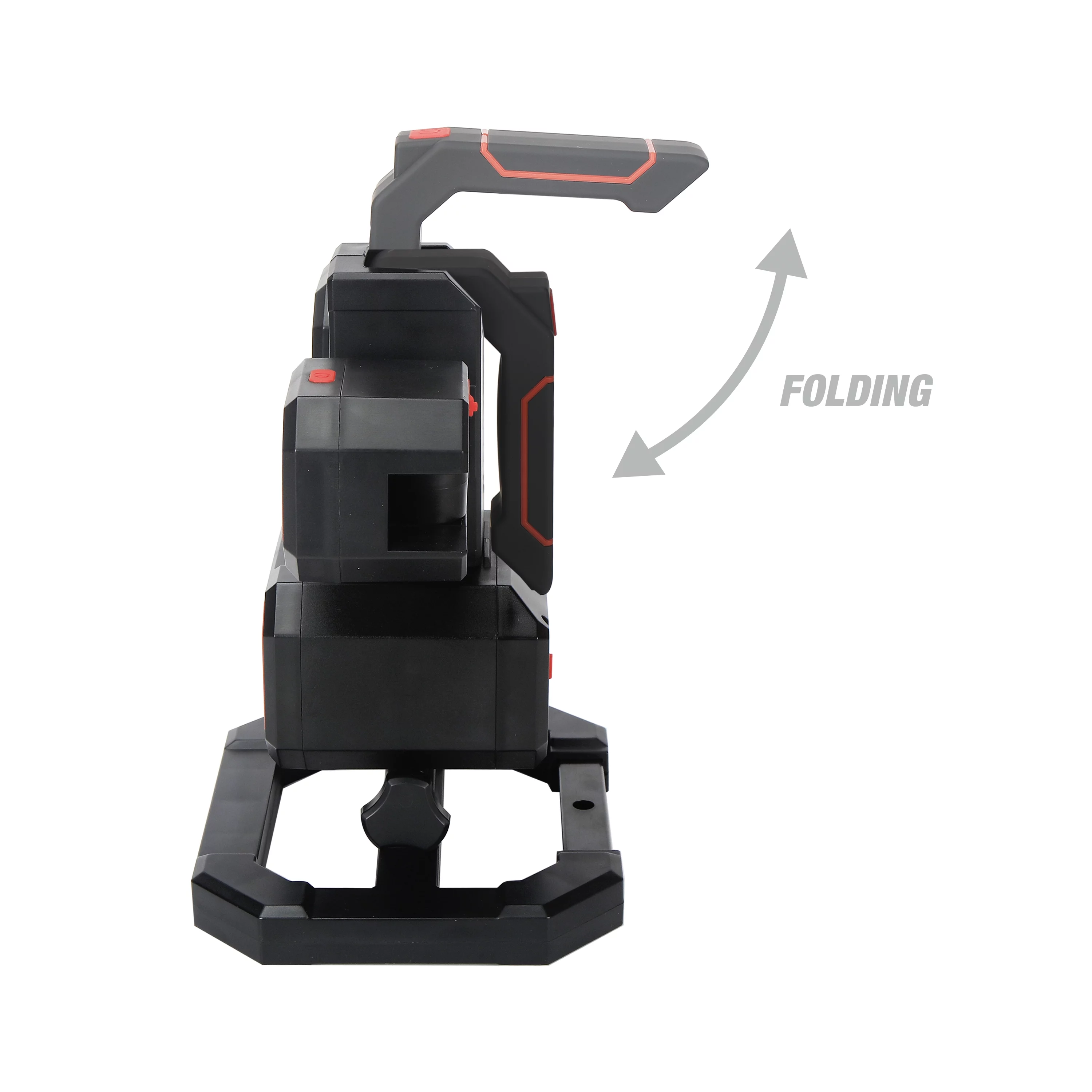 Hyper Tough 2000-Lumen LED Rechargeable Work Light & Detachable Spotlight - Inhomebuy