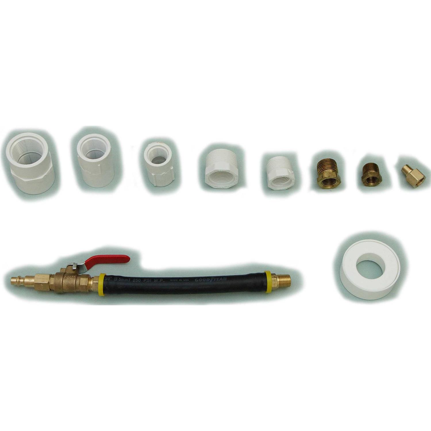 Winterize Blowout Adapter with 1/4 Inch Male Quick Plug and 3/4 Inch Male Ght Thread,Winterize Quick Adapter with Ball Valve for Rv - Inhomebuy