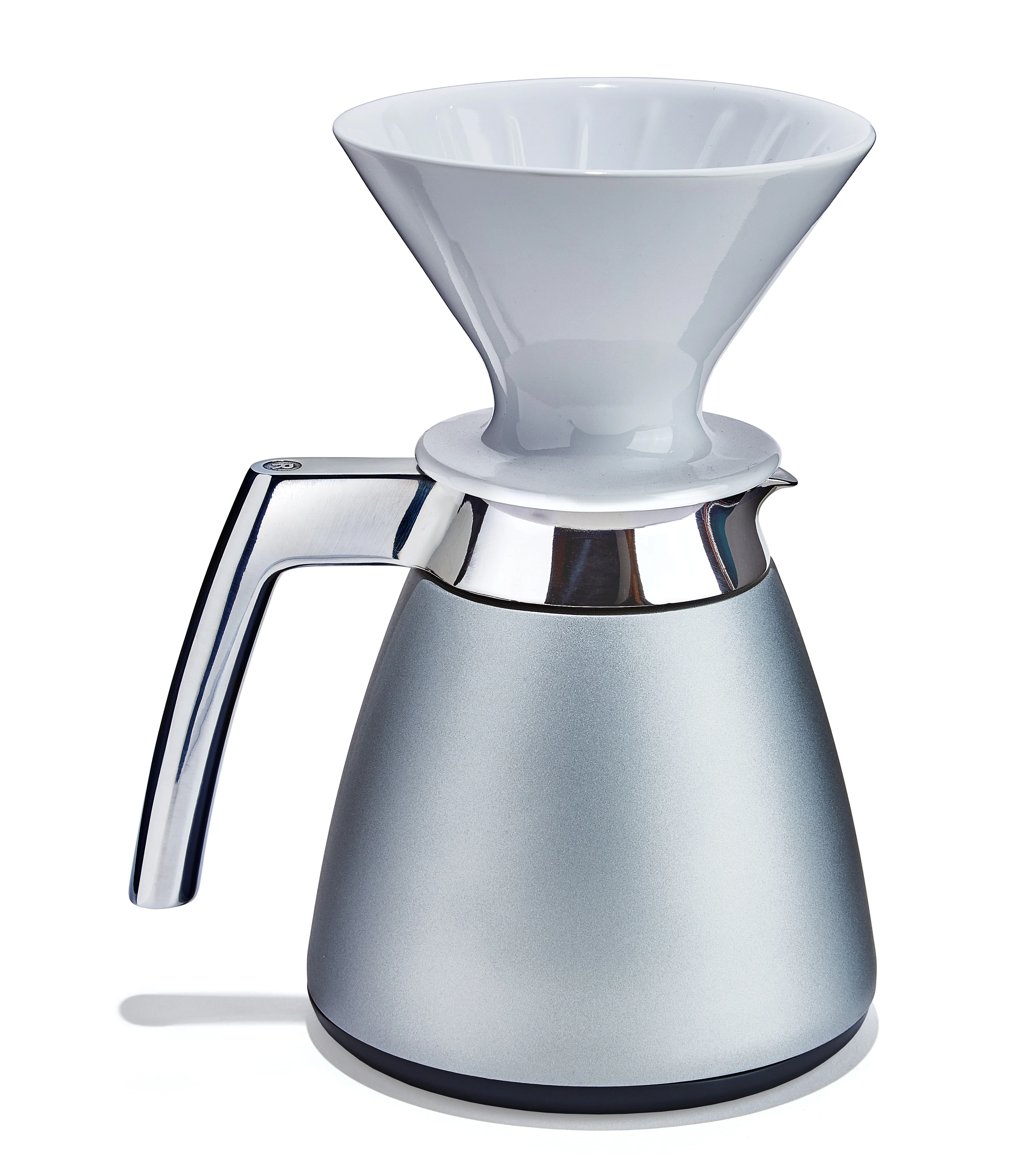 Ratio Thermal Carafe and Dripper in Bright Silver - Inhomebuy