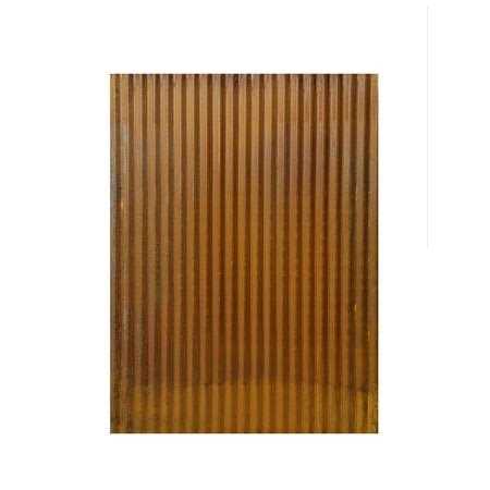 Dakota Tin 24W x 36H Colorado Corrugated Metal Wainscoting Panel - Inhomebuy