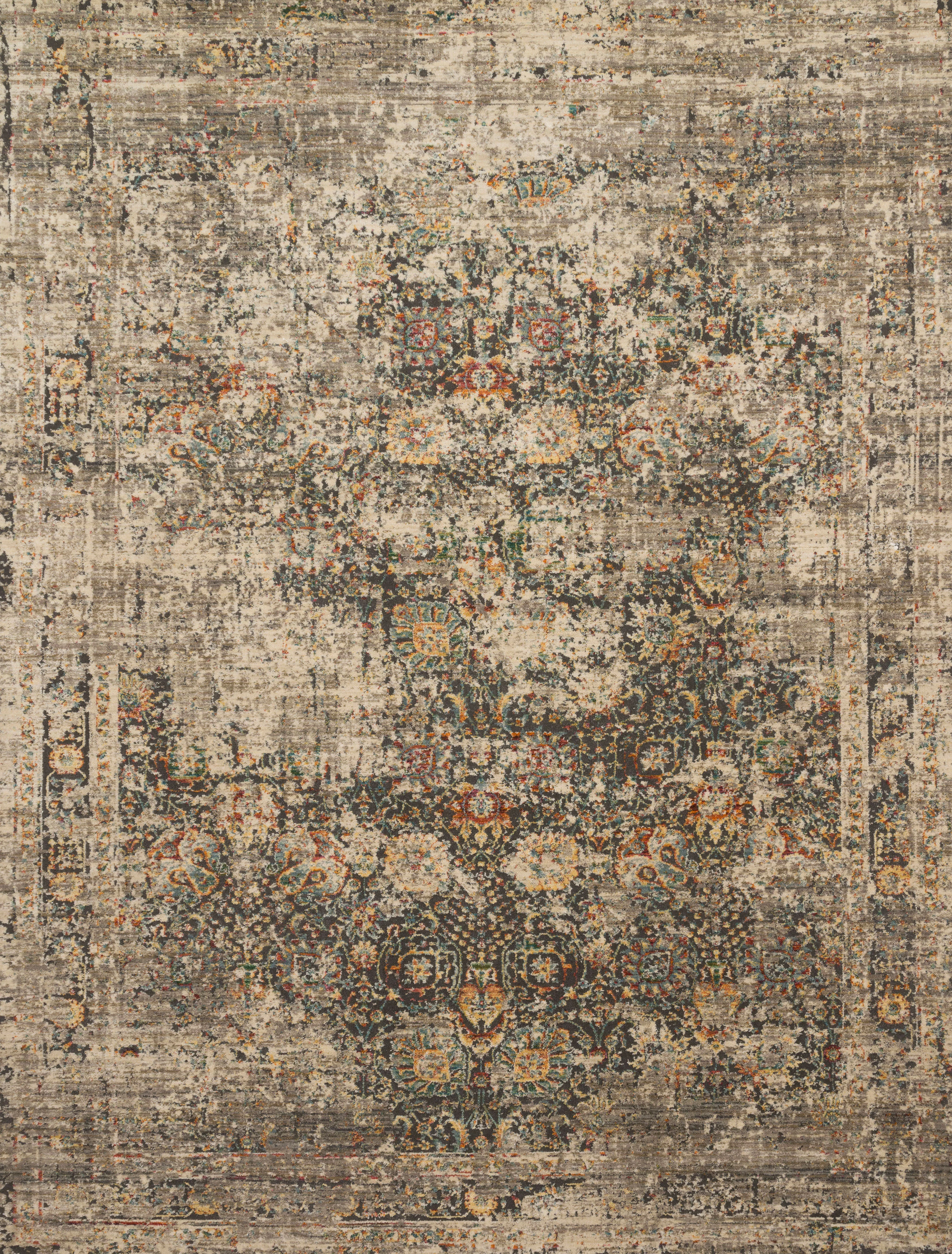 Loloi Rugs Javari Collection Rug in Grey, Multi - 6'7