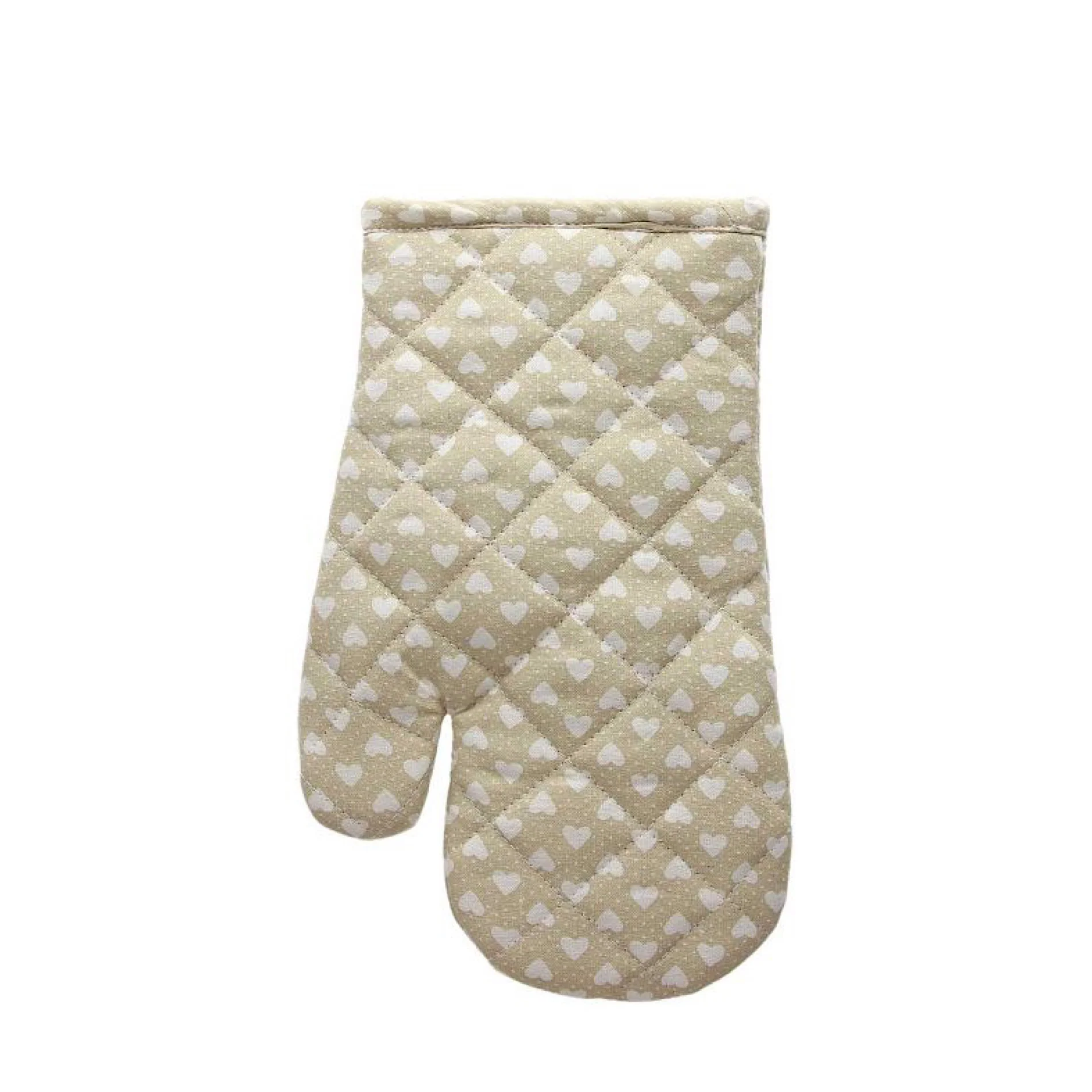 Oven Glove Amour Cotton Beige - Inhomebuy