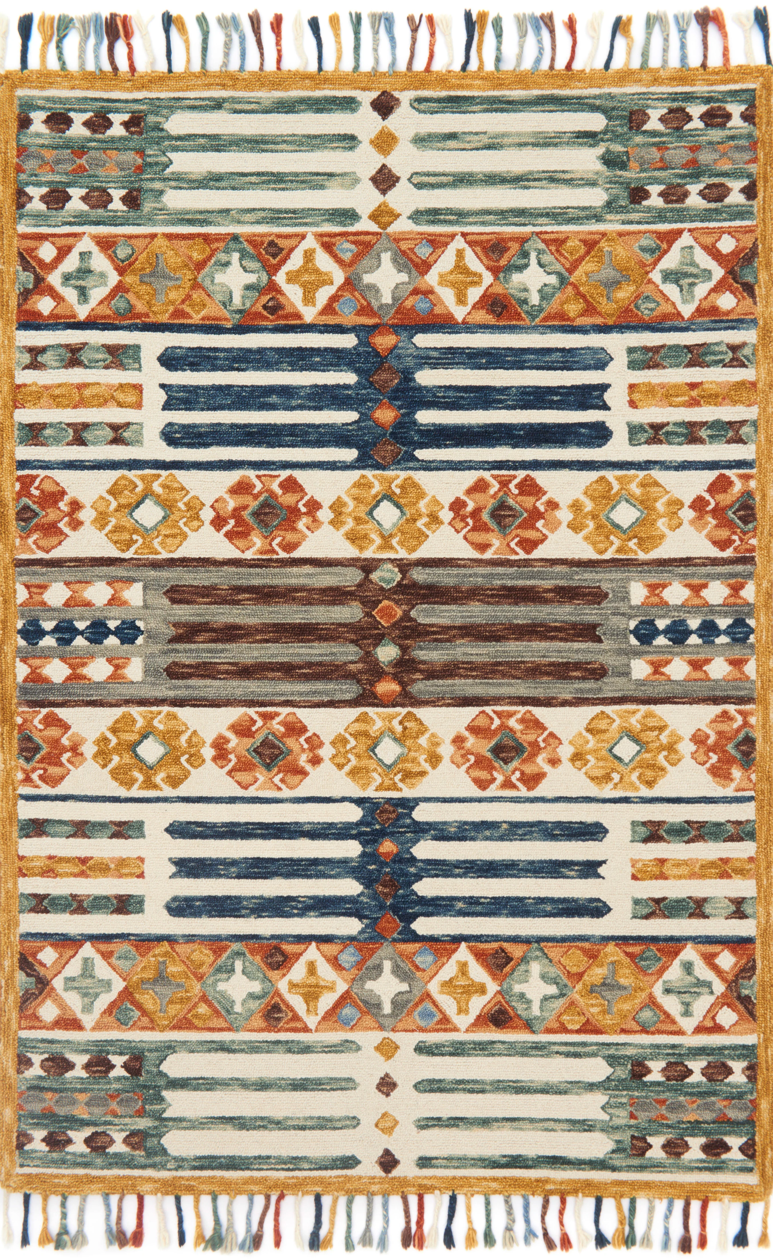 Loloi Rugs Zharah Collection Rug in Santa Fe Spice - 9'3