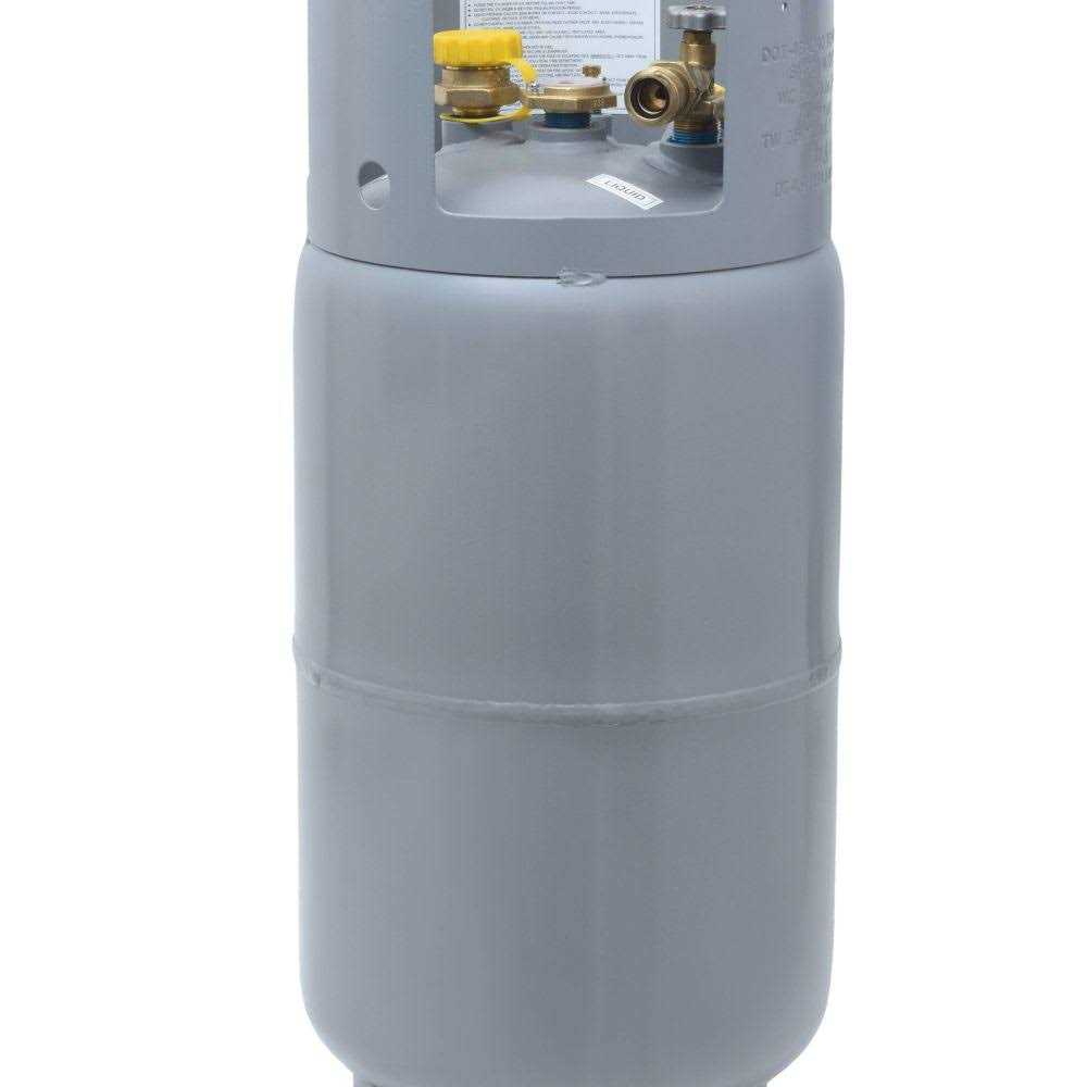 Flame King 33.5lb Aluminum Propane Tank Forklift Cylinder with Gauge - Inhomebuy