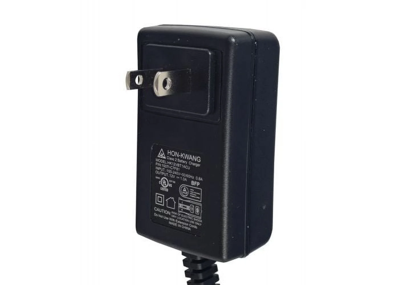 AlveyTech 12 Volt 1.0 Amp Battery Charger Compatible with Kid Trax, Disney Mickey Mouse, Ride-On Toy - Inhomebuy