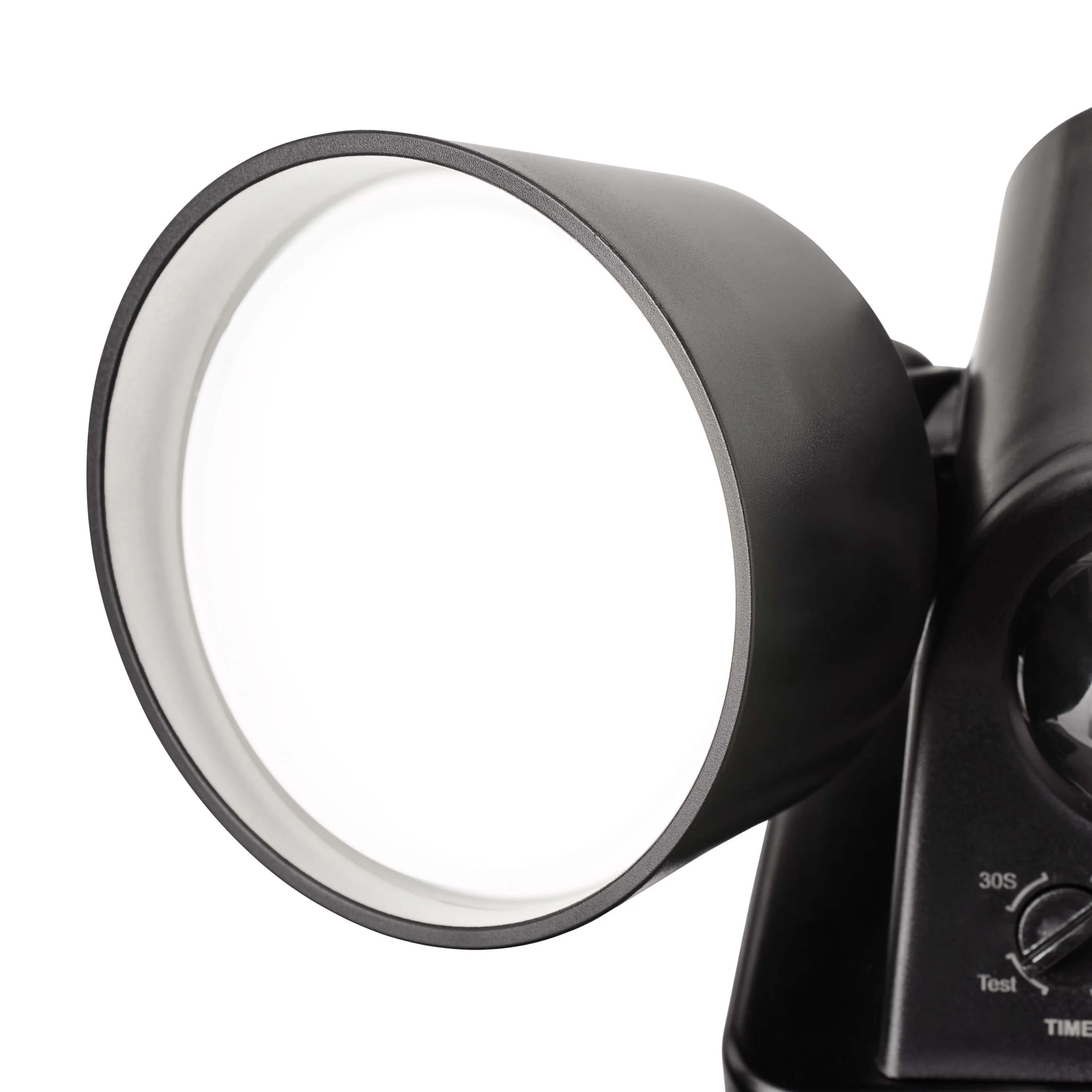 Hyper Tough 2-Head LED Direct Wire Motion Sensing Outdoor Security Light, Black, 120 degree, 2500 Lumens, 120V - Inhomebuy