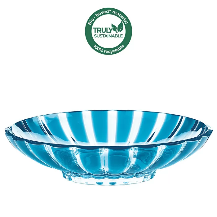 DolceVita Centerpiece/Fruit bowl Turquoise - Inhomebuy