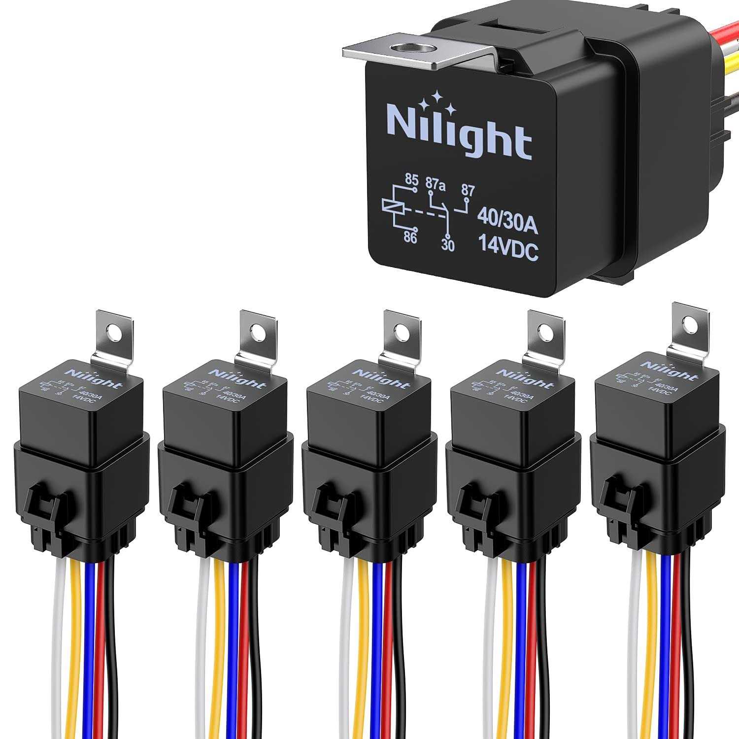 Nilight 2Pin Way 16AWG Waterproof Wire 1.5mm Series Terminal Connector-10 Pack - Inhomebuy
