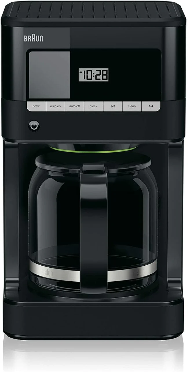 Braun Coffee Maker 12 cup programable, black | KF-7000BK - Inhomebuy