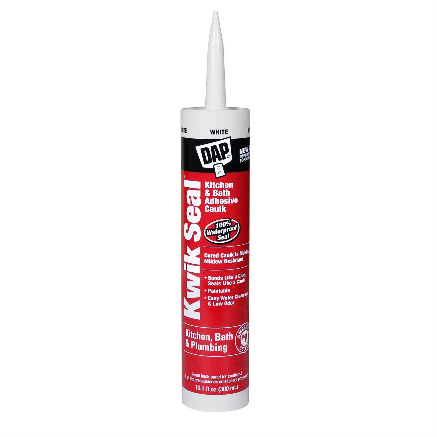 Dap Kwik Seal Adhesive Caulk - Inhomebuy