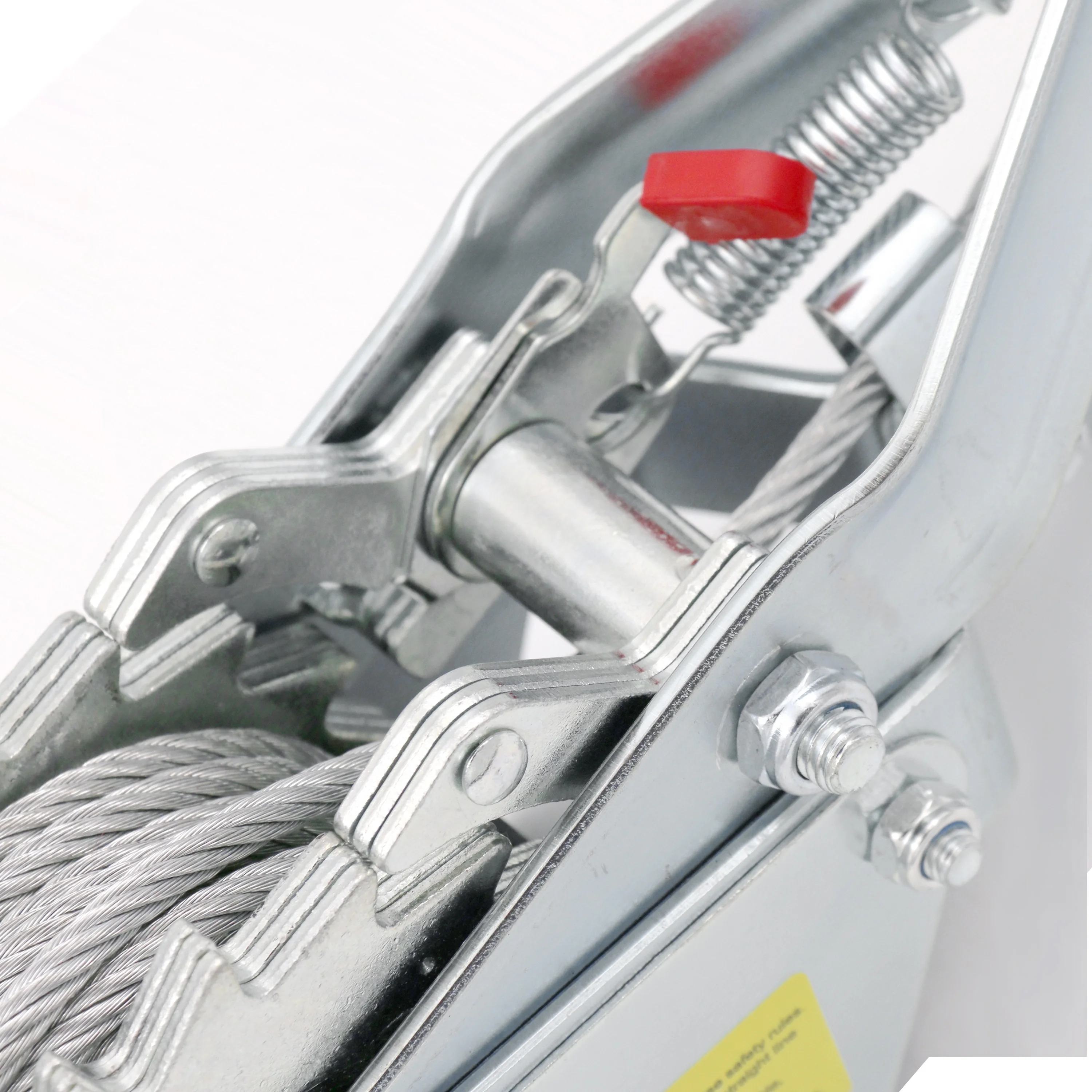 Hyper Tough 4000 lbs Steel Cable Puller, Steel, 120 oz - Inhomebuy