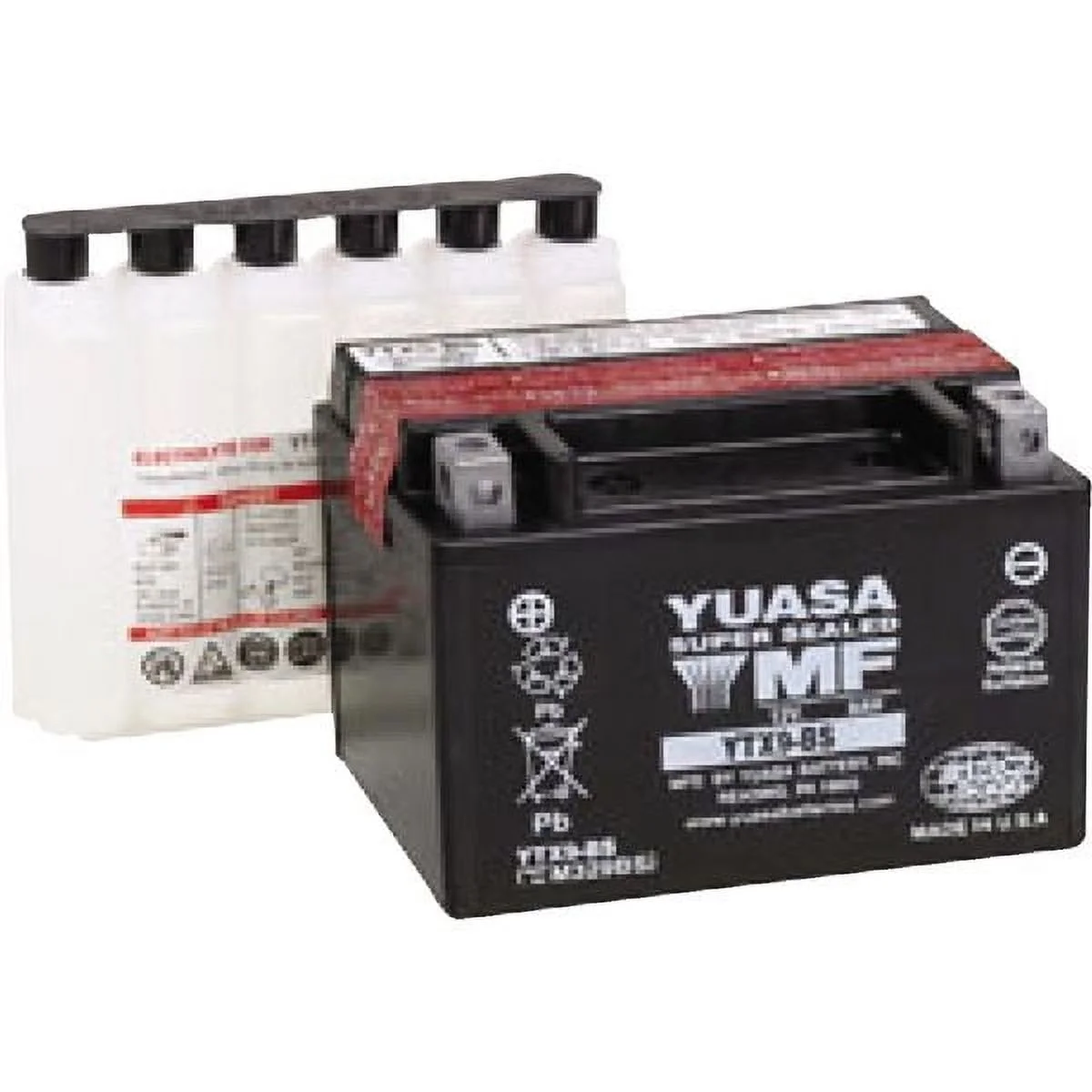 Yuasa YTX9-BS Maintenance Free12 Volt Battery-YUAM329BS - Inhomebuy