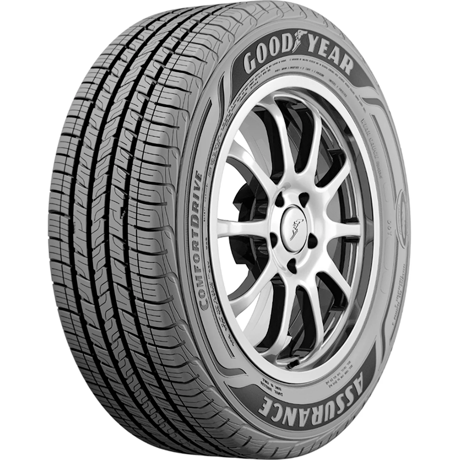 Tire Goodyear Assurance ComfortDrive 255/65R18 111H AS A/S All Season - Inhomebuy