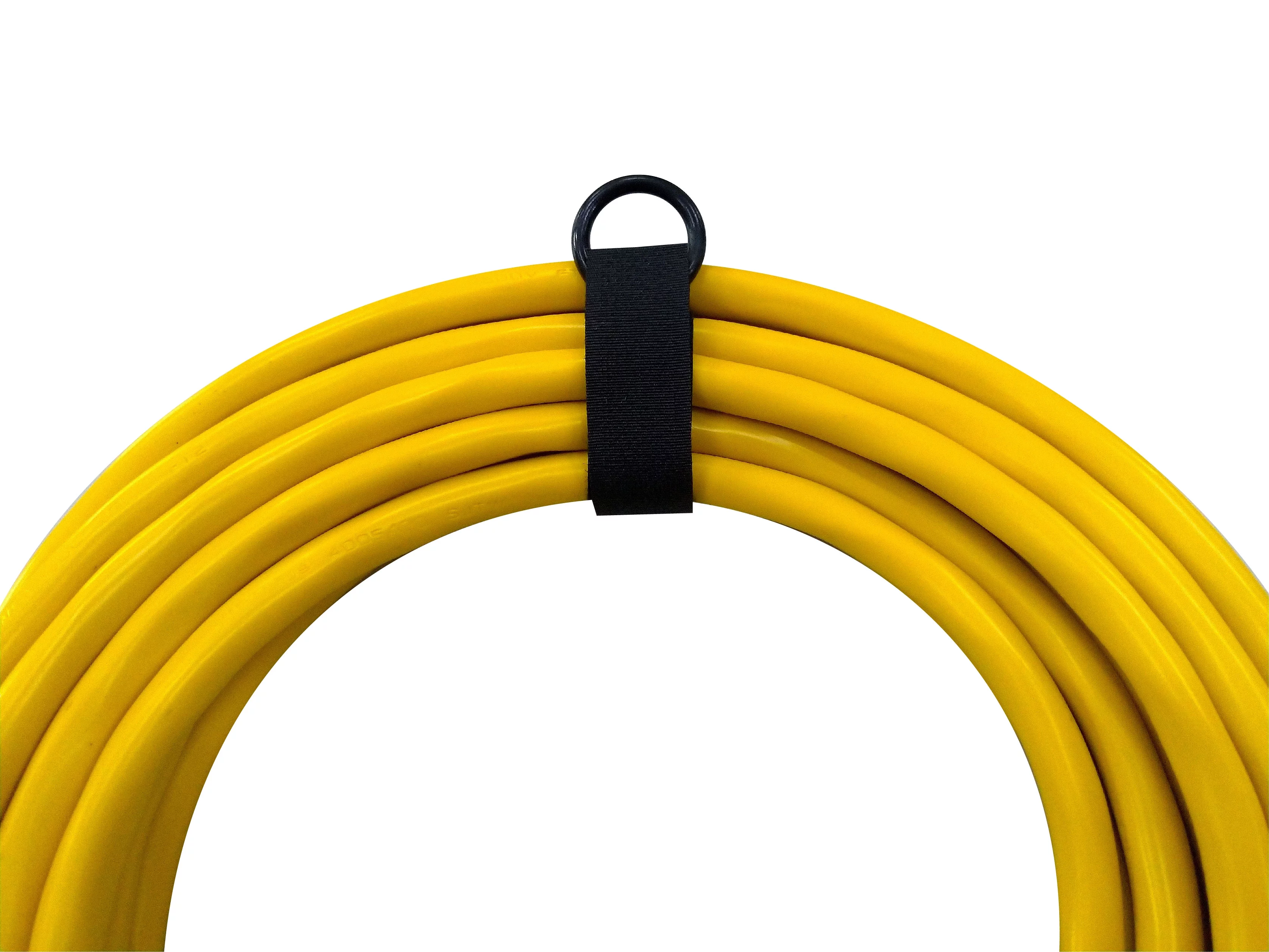 Hyper Tough 12AWGX3C 100ft Indoor and Outdoor Heavy Duty Yellow Vinyl Extension Cord - Inhomebuy
