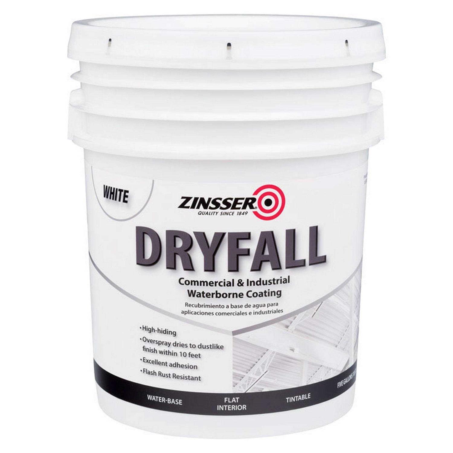 Zinsser 5 gal Waterbourne Dryfall Coating - Inhomebuy