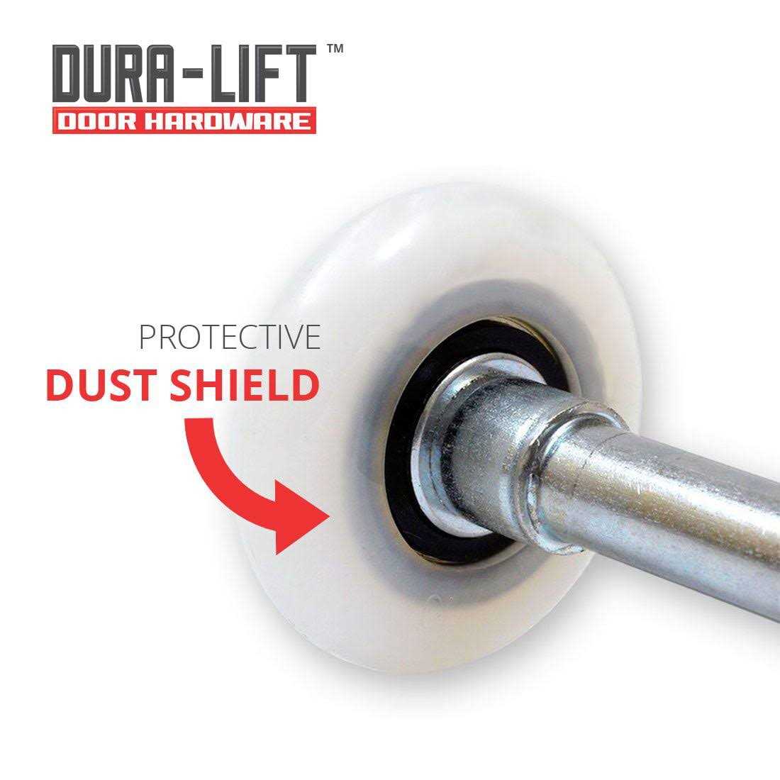 DURA-LIFT Ultra-Life MAX 2 Sealed 6200ZZ Bearing Nylon Garage Door Roller - Inhomebuy