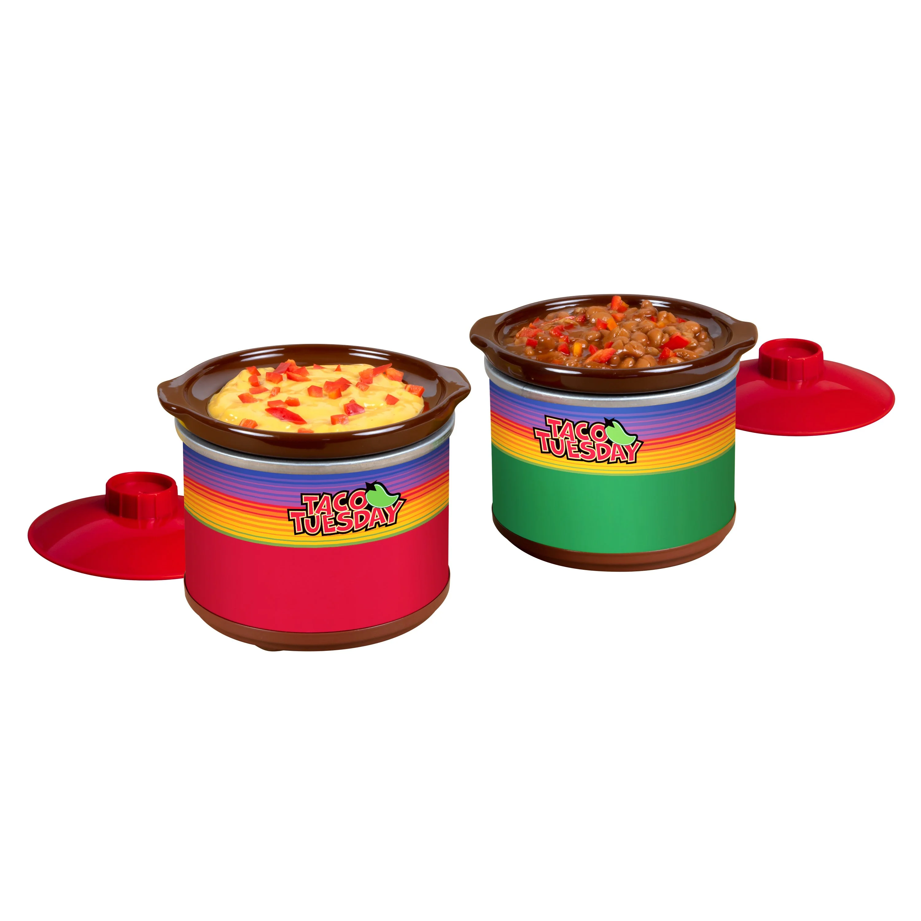 Taco Tuesday Two 0.65-Quart Mini Fiesta Dippers - Inhomebuy
