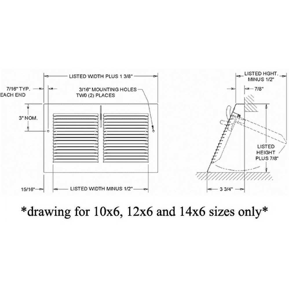 White Triangular Baseboard Register - Inhomebuy