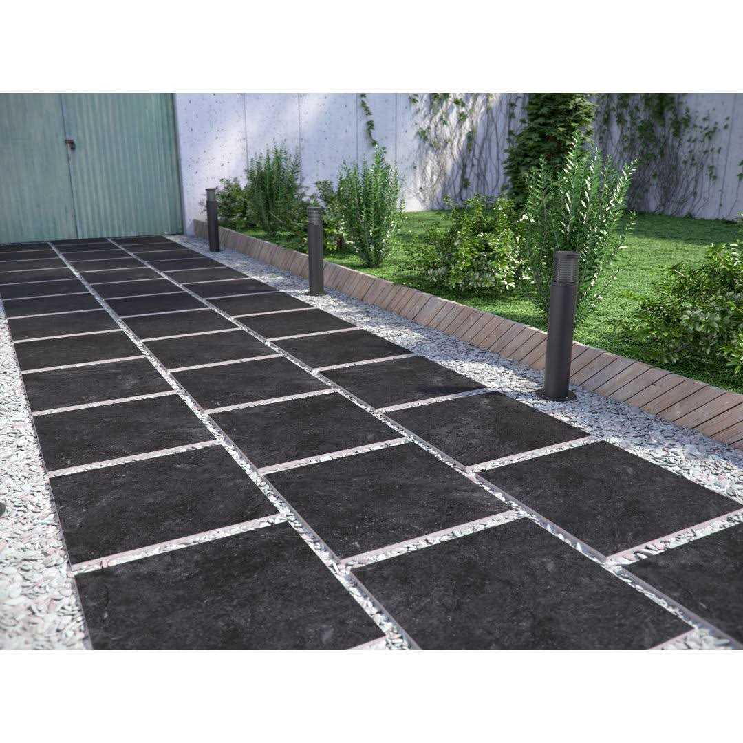 MSI Vulkon Grey 24 in. x 24 in. Matte Porcelain Paver Tile - Inhomebuy