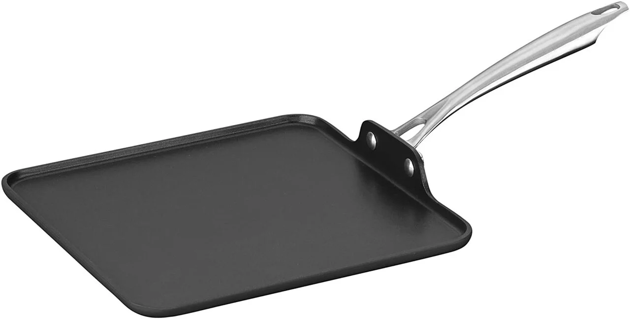 Cuisinart 11-Inch square Grill Pan |DSA30-20| Hard Anodized - Inhomebuy