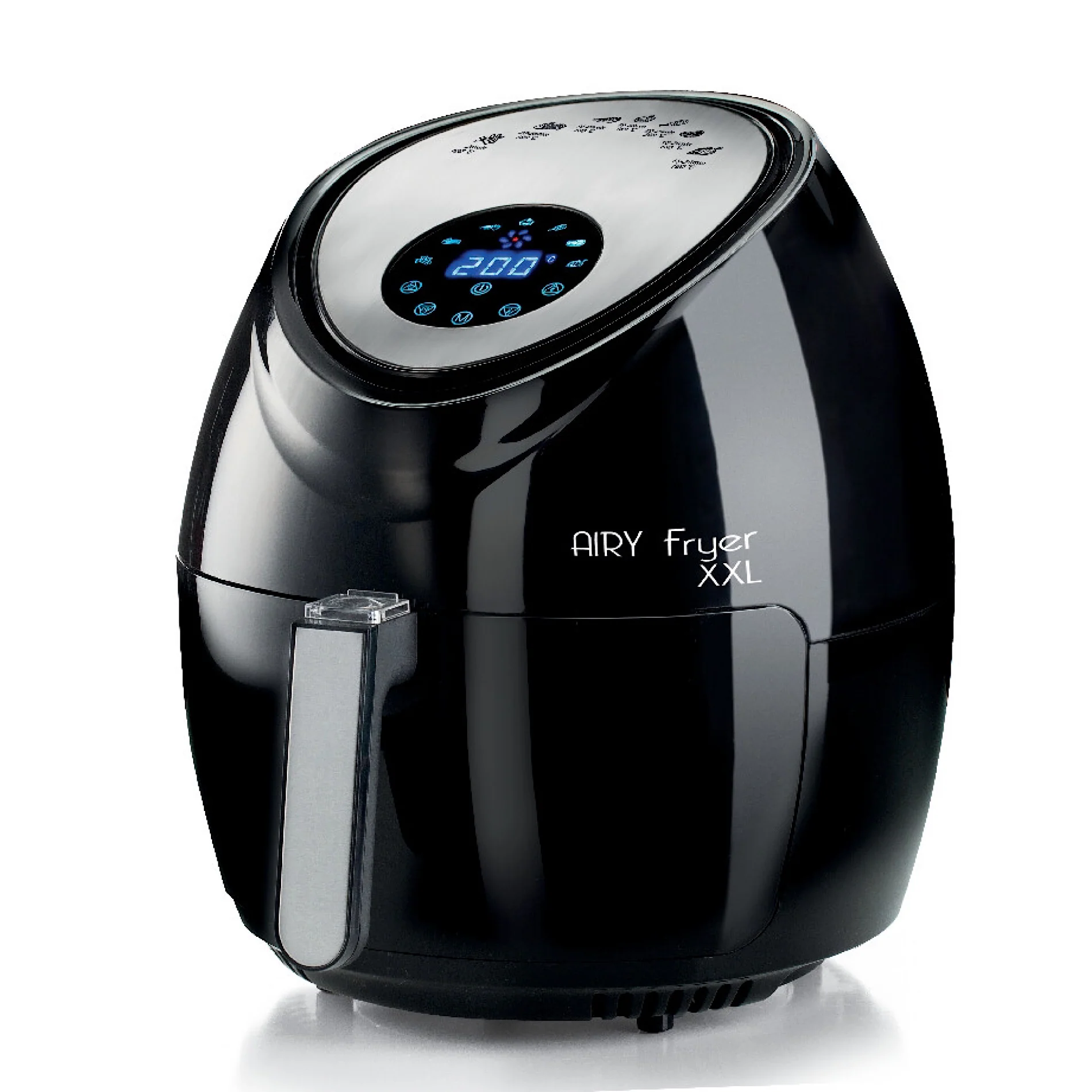 Air Fryer XXL 5,5L 1800W Black - Inhomebuy
