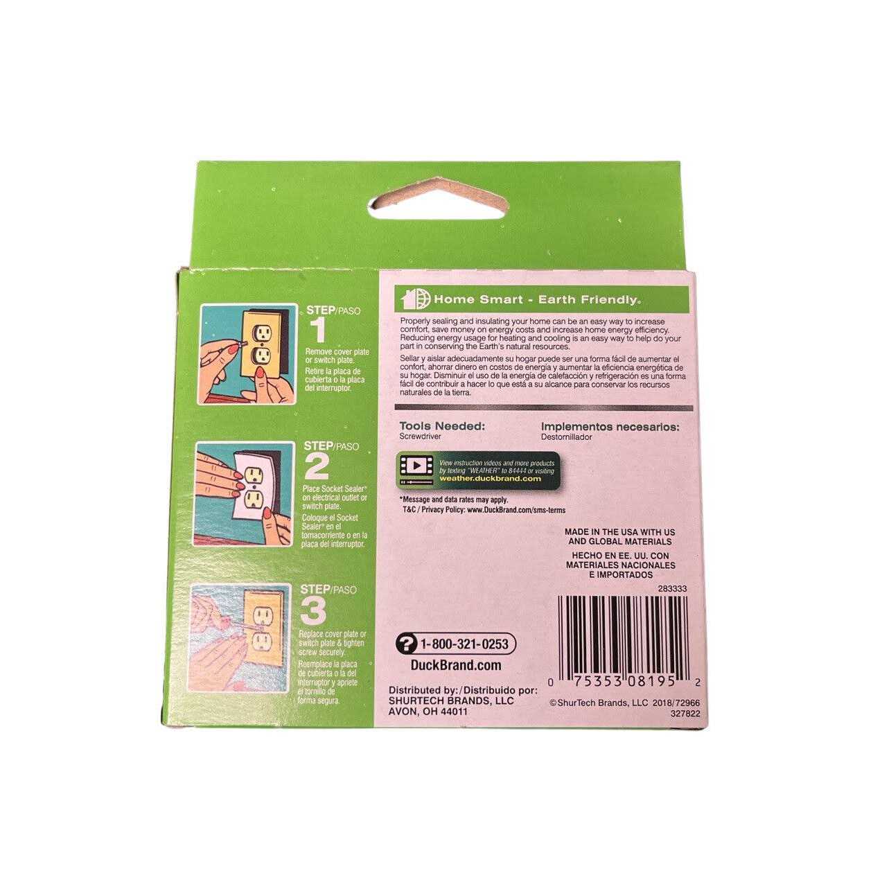 Duck Self-Adhesive Door Bottom 2 Pack - Inhomebuy