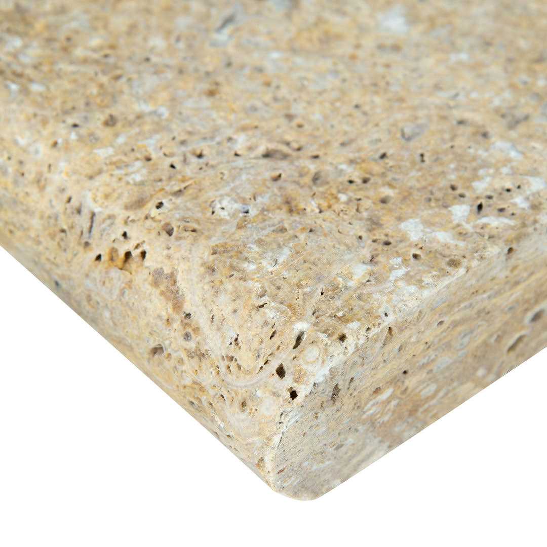 MSI Tuscany Scabas Travertine Brushed Coping - Inhomebuy