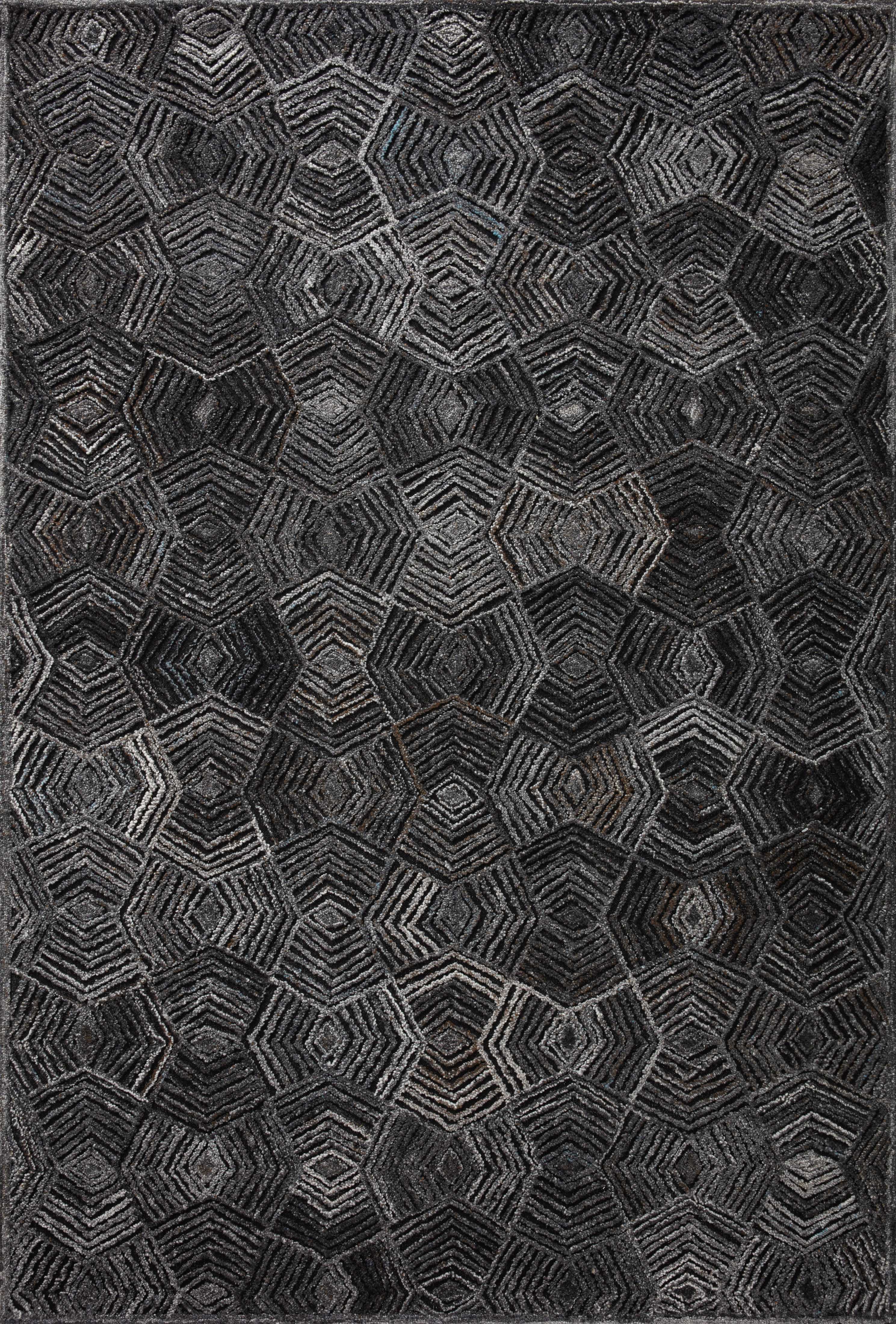 Loloi Rugs Prescott Collection Rug in Charcoal - 9'3