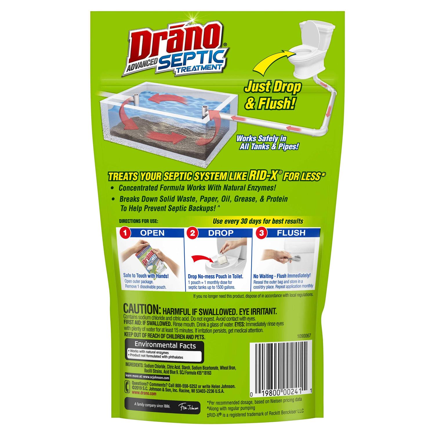 Drano 60 oz. Commercial Line Max Build-Up Remover - Inhomebuy