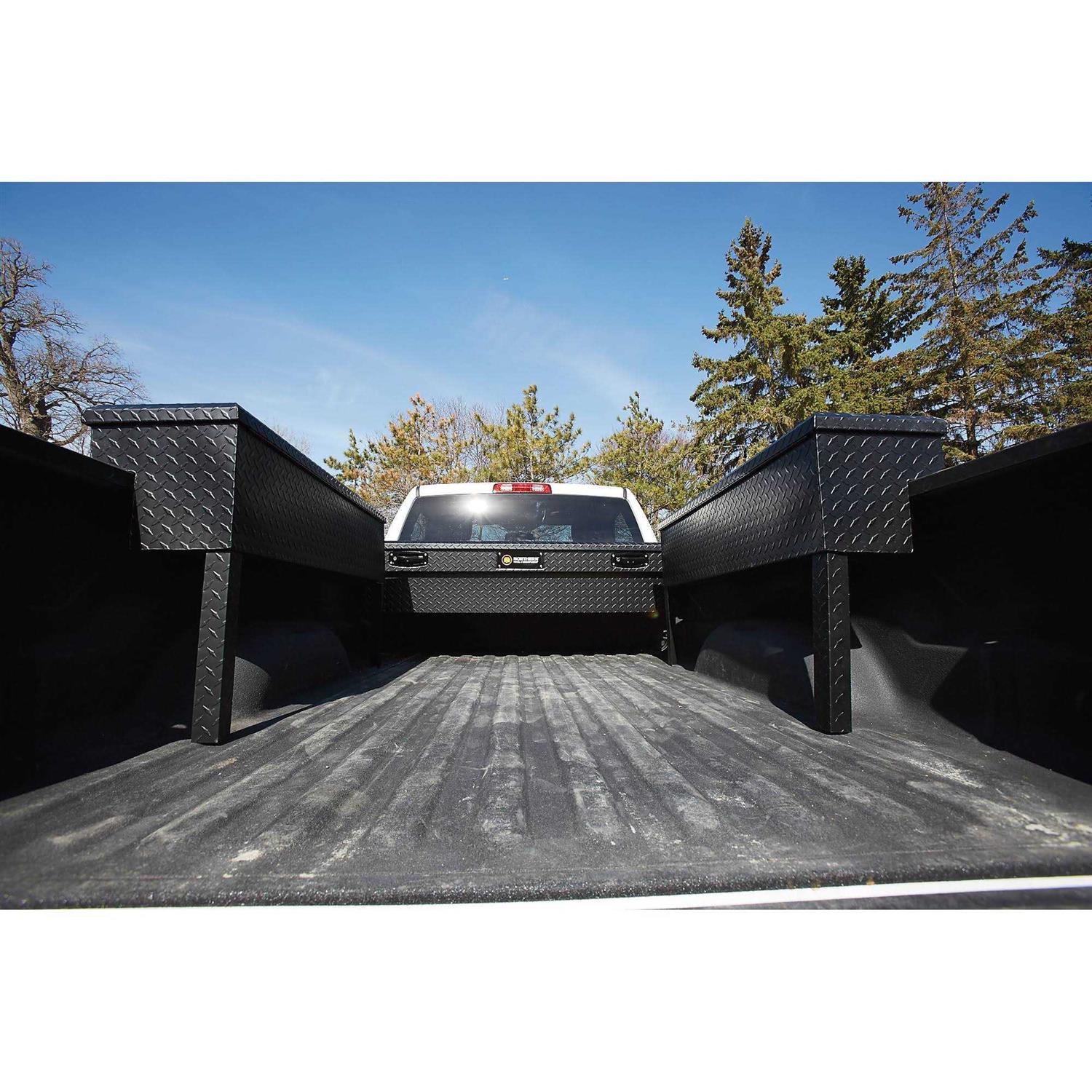 Northern Tool Short Bed Low Profile Crossover Truck Tool Box with Removable Tray - Inhomebuy