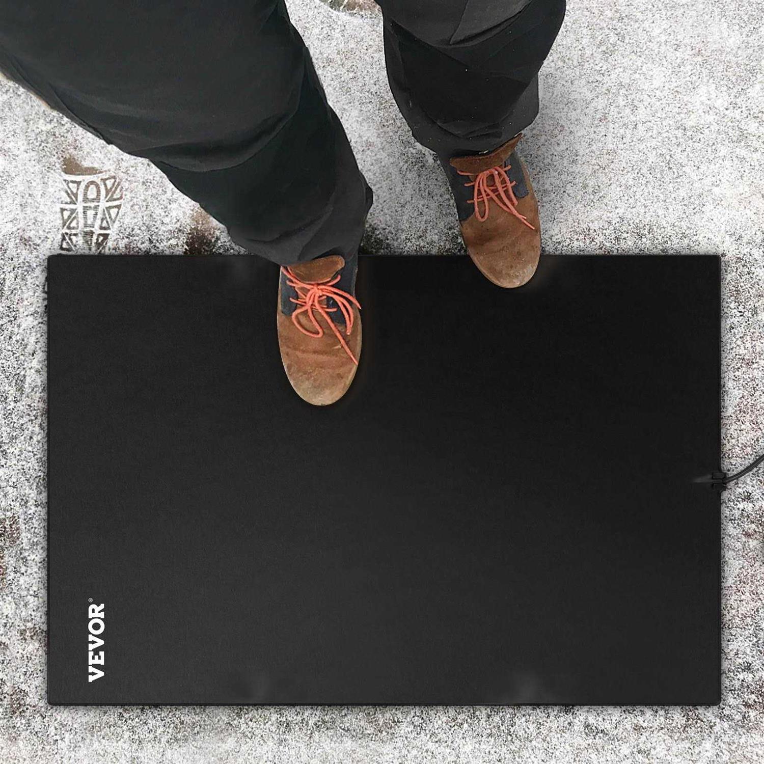 VEVOR Snow Melting Mat Heated Walkway Mat Pvc Heated Snow and Ice Melting Mat - Inhomebuy