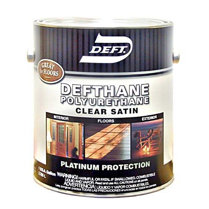 Deft Clear Wood Finish Interior Satin Spray Lacquer - Inhomebuy