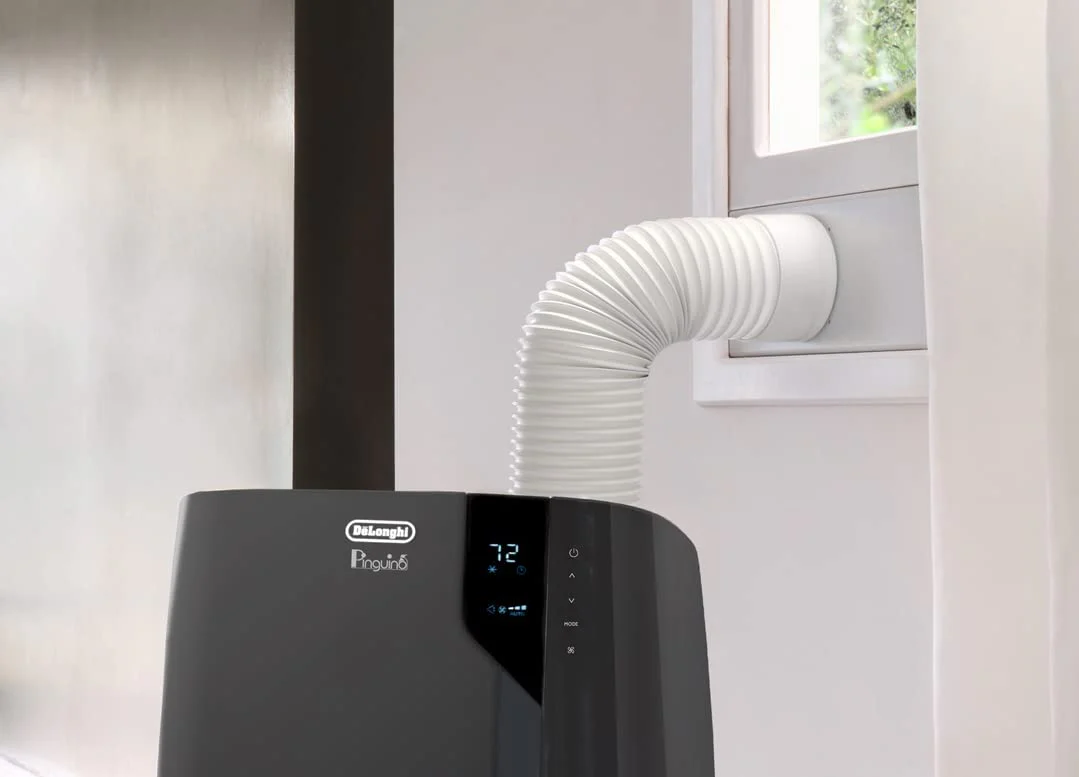 DeLonghi | PACEX370LN | Portable Air Conditioner: 12,000 BTU/h, black - Inhomebuy