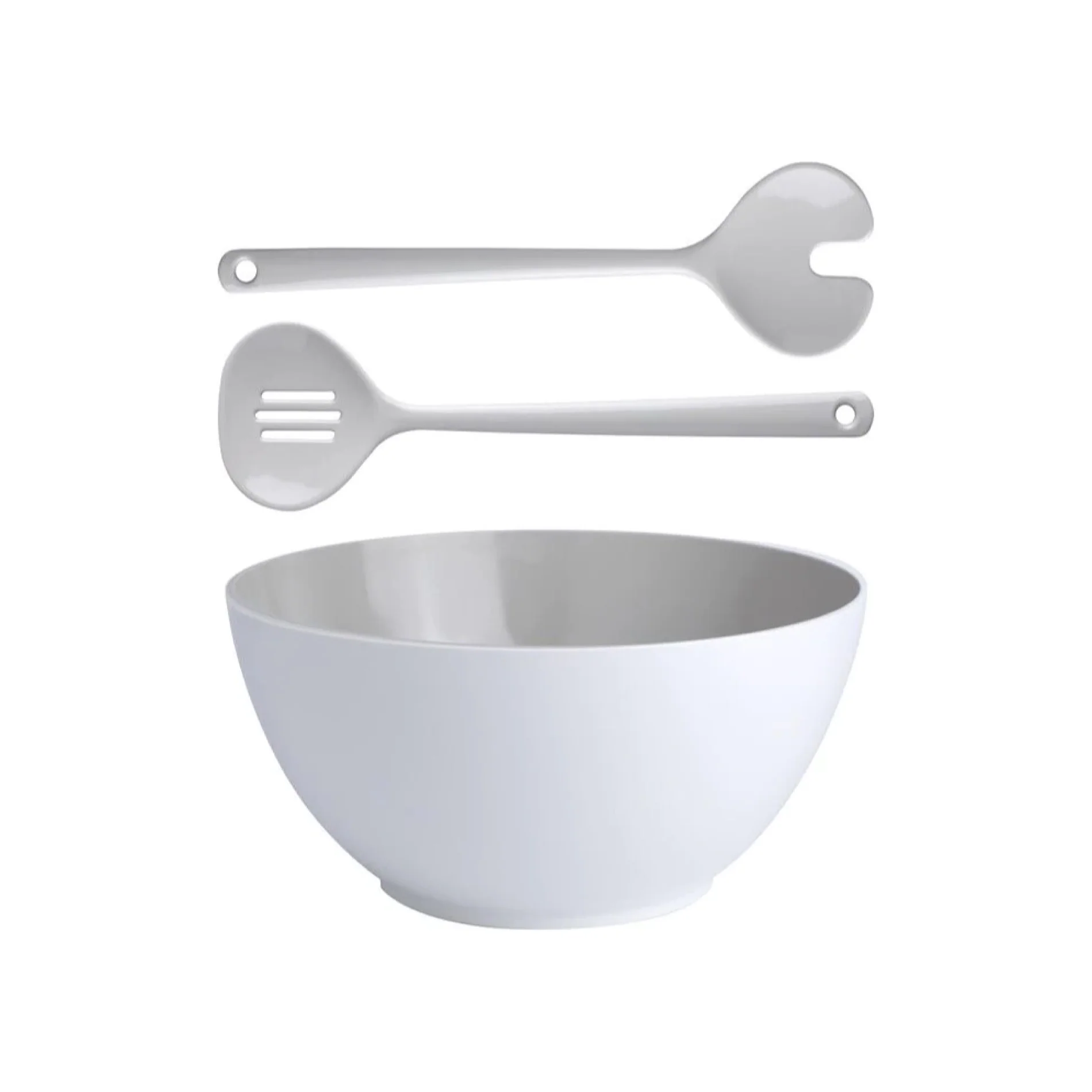 Summer - Salad Bowl & Cutlery - Beige - Inhomebuy