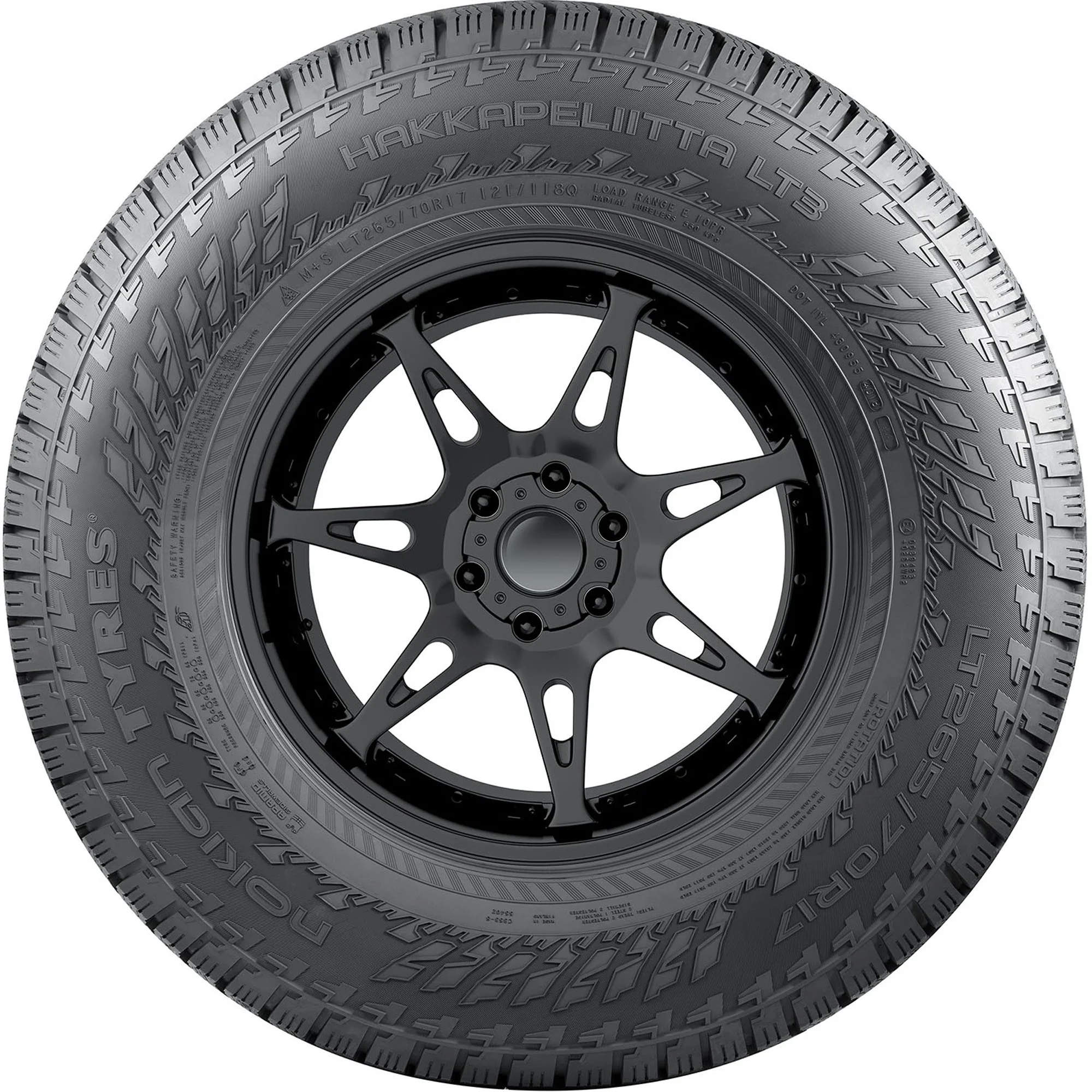 Nokian Hakkapeliitta LT 3 Studded Winter LT235/85R16 120/116Q E Light Truck Tire - Inhomebuy