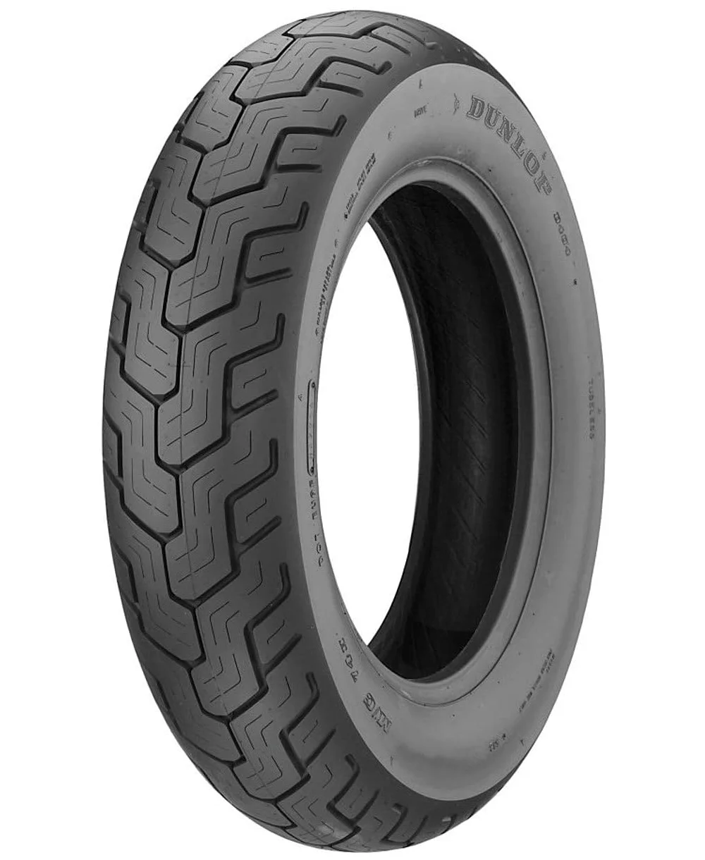 Dunlop D404 Rear Motorcycle Tire 150/80B-16 (71H) Black Wall - Inhomebuy