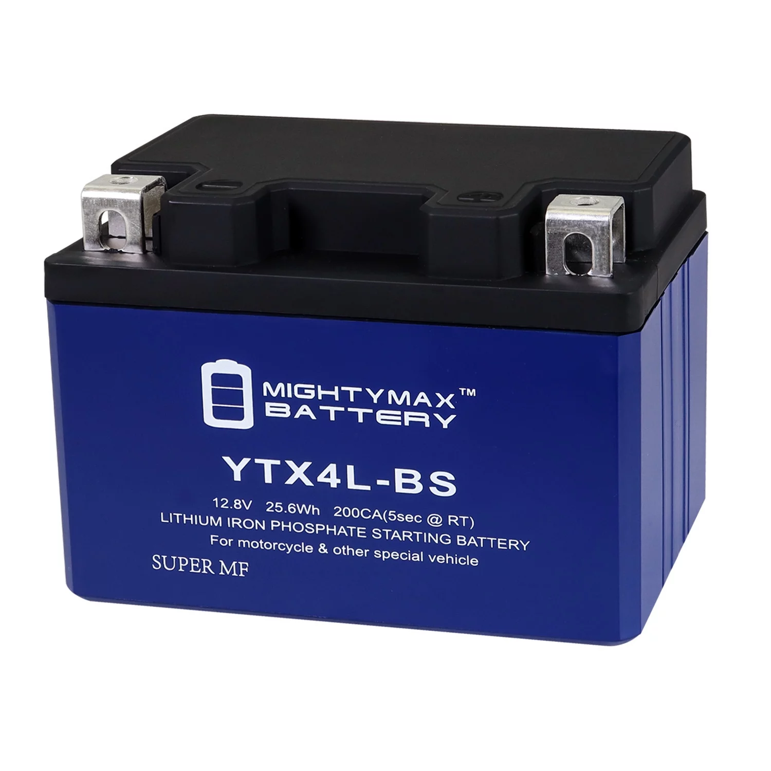 YTX4L-BS Lithium Battery Replaces Yamaha Scooter Riva Jog Deep Cycle - Inhomebuy