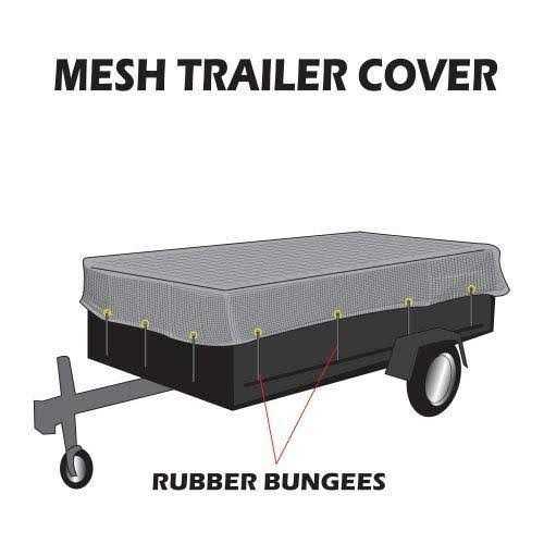 Xtarps MT-TT Utility Trailer mesh Cover - Inhomebuy