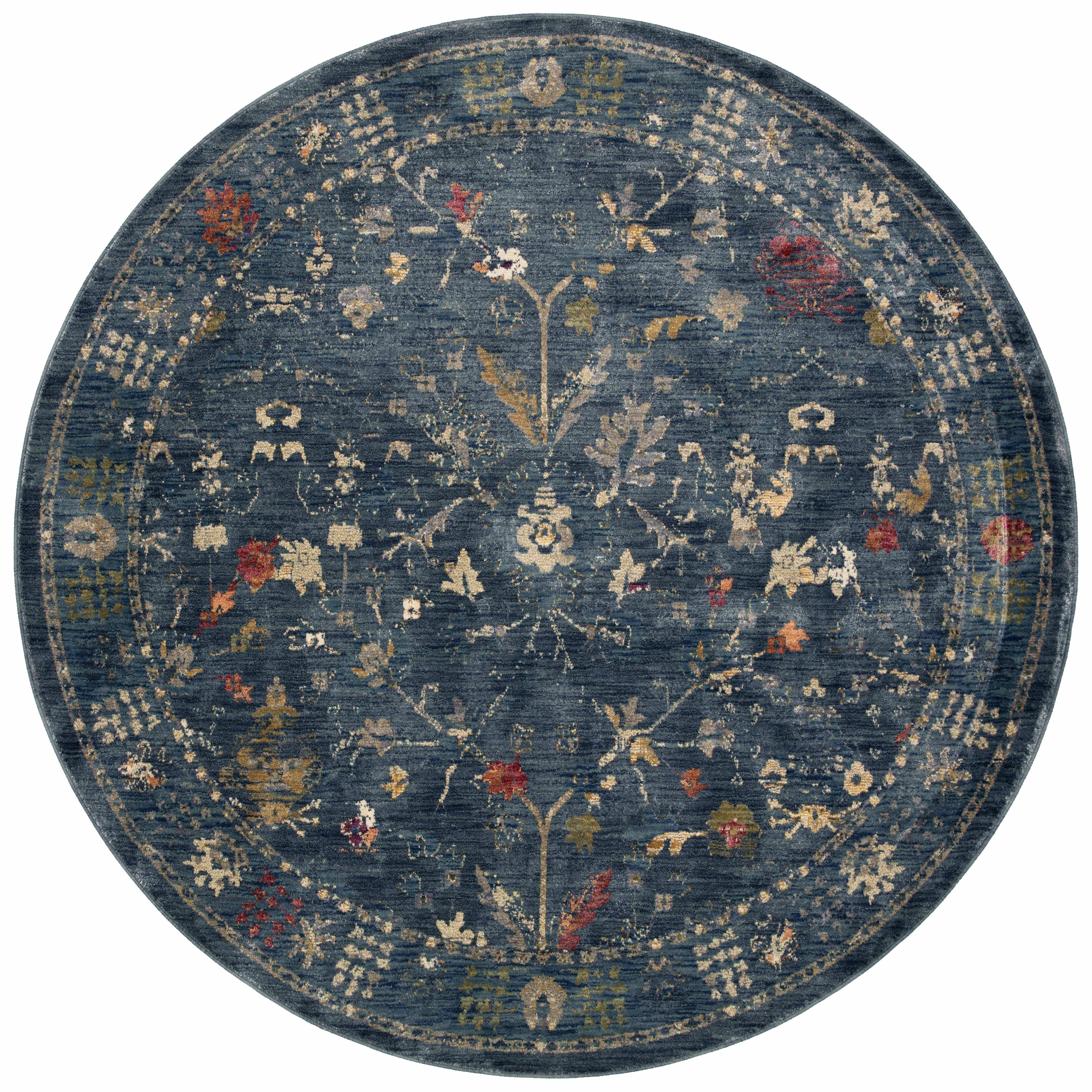 Loloi Rugs Giada Collection Rug in Denim, Multi - 7'10