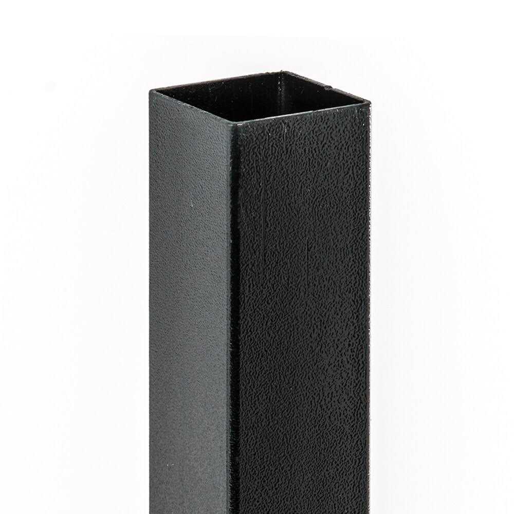 Yardgard Select 4-ft H x 8-ft W Black Steel Welded Wire Yard Fence Panel - Inhomebuy