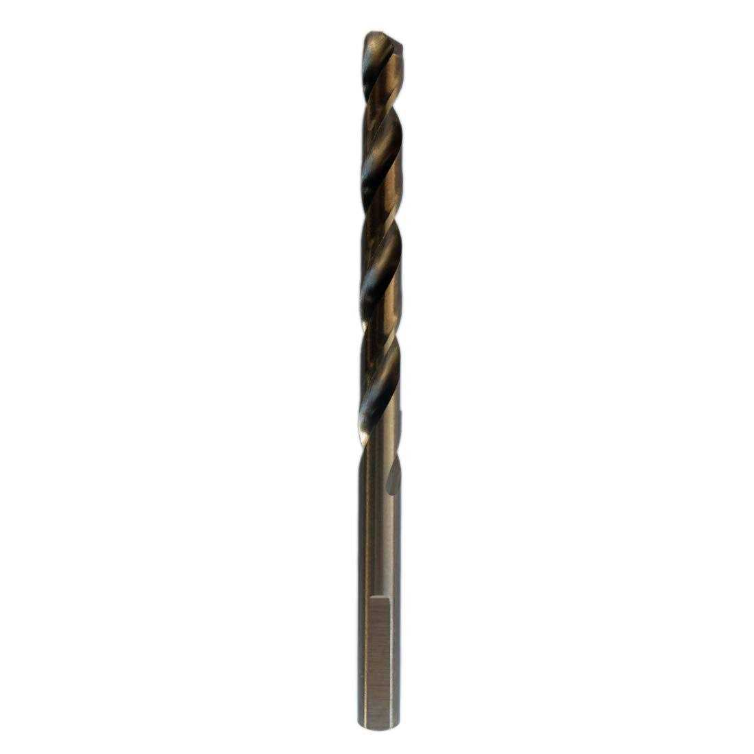 Drill Hulk 1/8-Inch Cobalt Steel M35 Jobber Length Twist Drill Bits for Hard - Inhomebuy