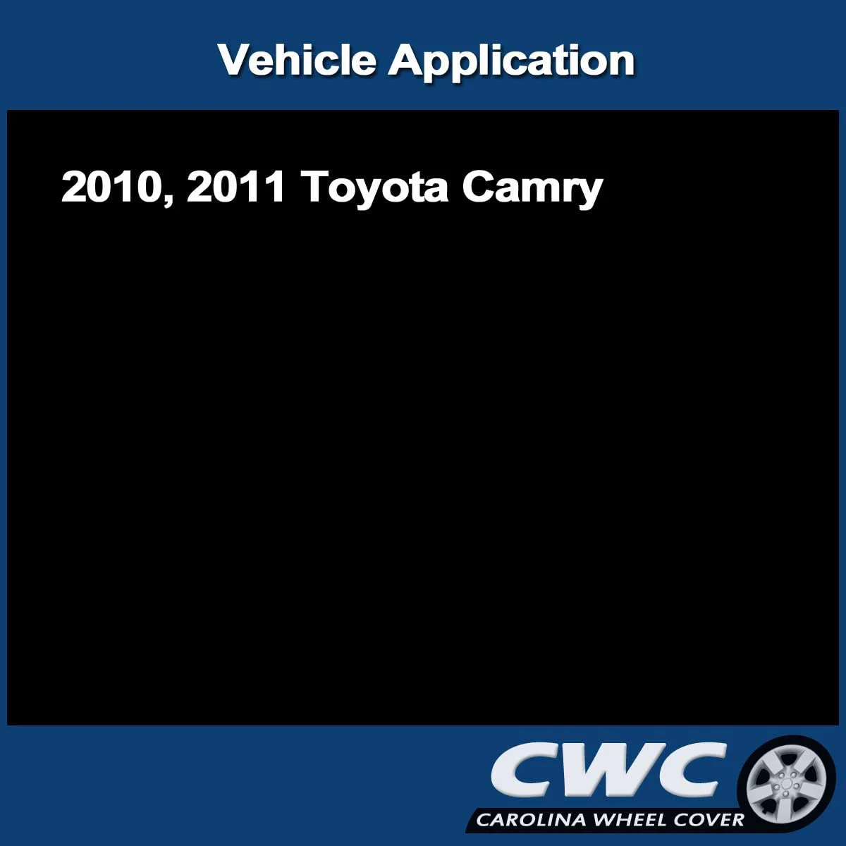 Premium Hubcap Replacement for Toyota Camry 2010-2011, 16-inch Replica Wheel Cover (1-Piece) 61155 - Inhomebuy