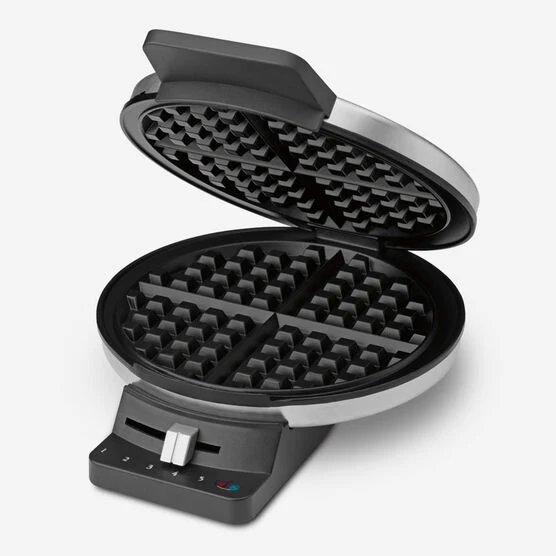 Cuisinart Classic Waffle Maker: round, 5-setting browning control | WMR-CAC - Inhomebuy