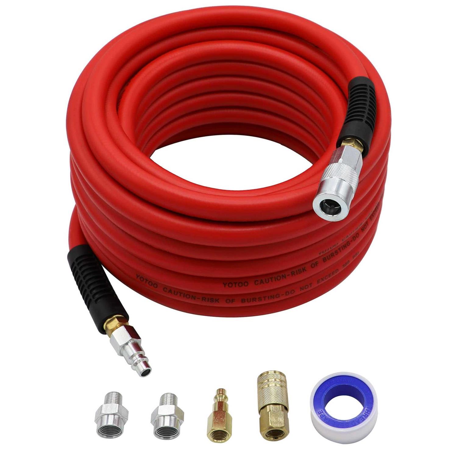 Yotoo Hybrid Air Hose 300 PSI Heavy Duty - Inhomebuy