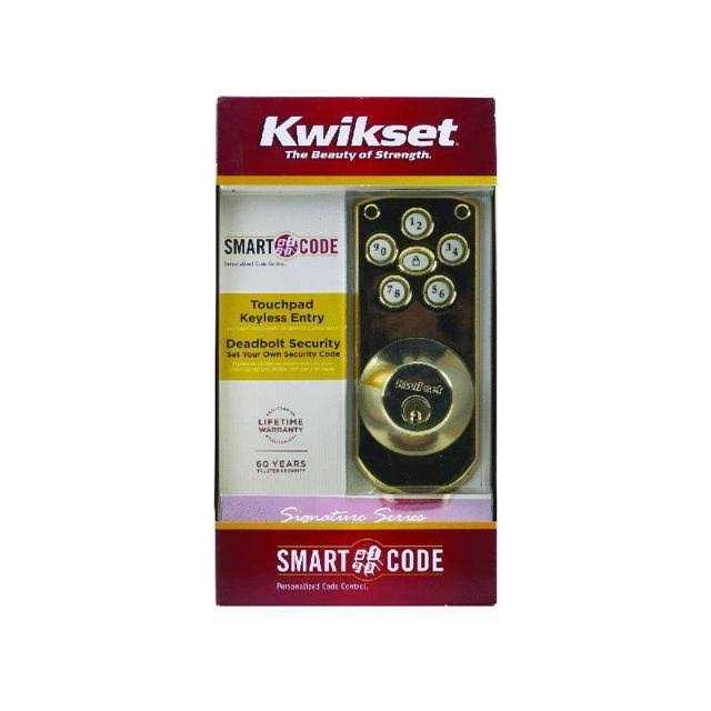 Kwikset Electronic Deadbolt - Inhomebuy