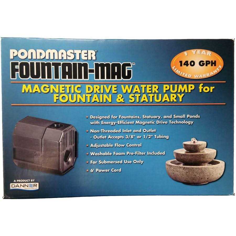 Pondmaster Pond-Mag Magnetic Drive Utility Pond Pump - Inhomebuy
